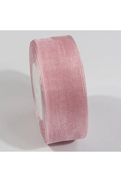 Choice 50 ياردة 10 مم Pink041 50 ياردة شريط شيفون شفاف من الأورجانزا وشرائط ا...