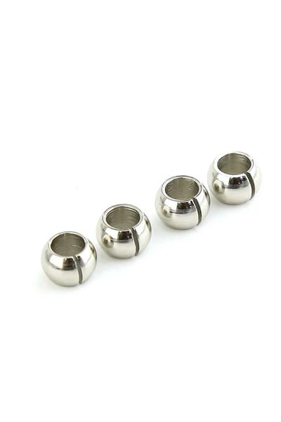 Choice Silver 4pcs Metal Low Friction Suspension Ball 54559 For Tamiya Tt02 1/10 Rc Car Upgrade Parts Acces