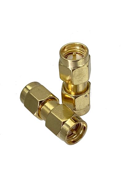 TTVXO 1Pcs SMA male to SMA male plug in series RF coaxial adapter connector Wire Terminals 50ohm