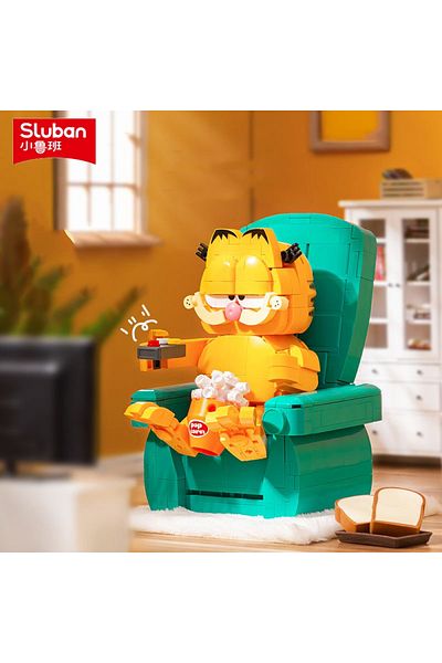Choice No Bx Garfield Garfield Building Blocks Sitting Garfield Sofa Bricks Set With Mini Figures Classic A