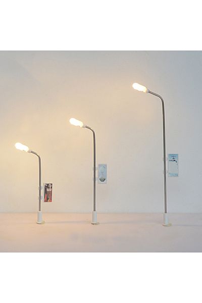 Choice Scale 150 5pcs Miniatrue Advertising Lights 3v Led Street Lamp Illuminated Lamppost Model Kit Railwa