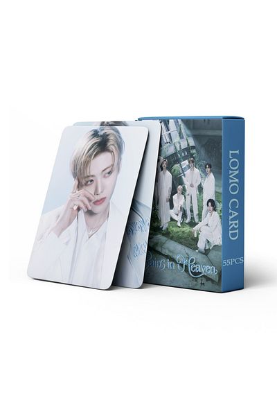 Choice - 55 Pieces/box Nct Dream Small Card Rains In Heaven Card Haechan Mark Jaemin Renjun Lomo Card Fan.