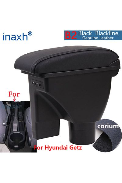 Choice B2genuine Leather For Hyundai Getz Armrest For Hyundai Getz Car Armrest Box Retrofit Parts Dedicated