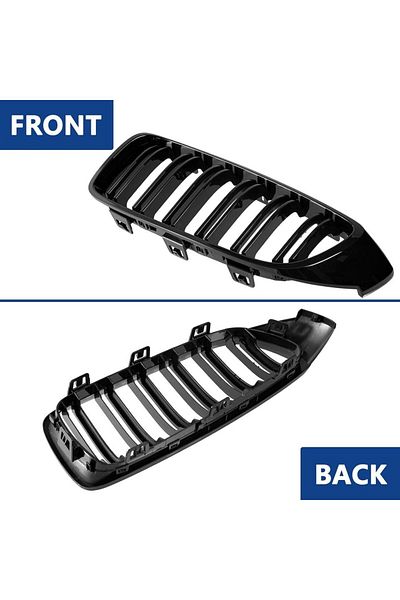 Choice Gloss Black F32 Grille,front Kidney Grille Grill Compatible For 4 Series F32 F33 F36 (2013-2019) M3