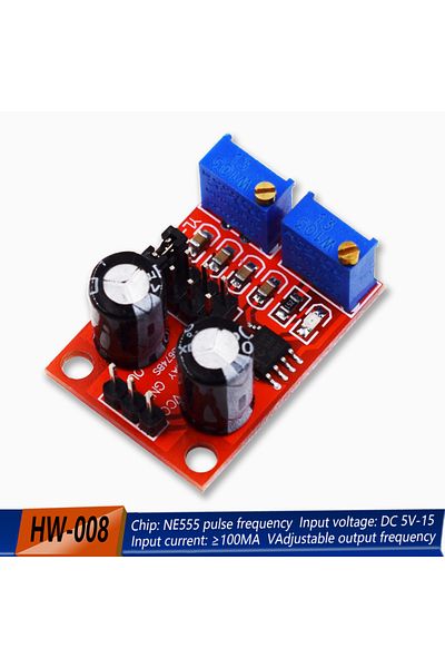 Choice Hw-008 1/5/10pcs Ne555 Pulse Frequency, Duty Cycle Adjustable Module,square/rectangular Wave Signal