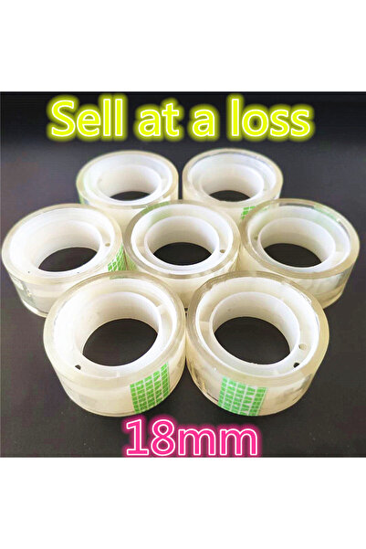 Choice 10 قطع عرض 18 مم شريط شفاف S2 صغير للمكاتب وأشرطة لاصقة للطلاب ومستلزم...