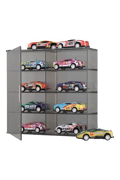 Choice 1:64 for Hot Wheels Display Box Car Model Toy Cabinet Rack For Hotwheels Cars Diecast Storage Acr...