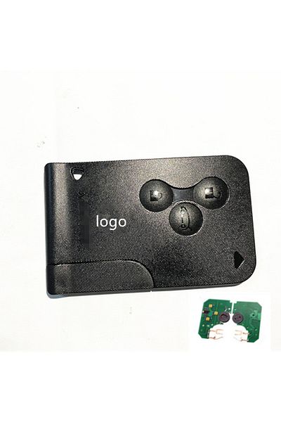 Wilongda 1pcs 1pcs 3 Button Remote Key Pcf7947 Chip With Logo For Renault For Megane Ii Key