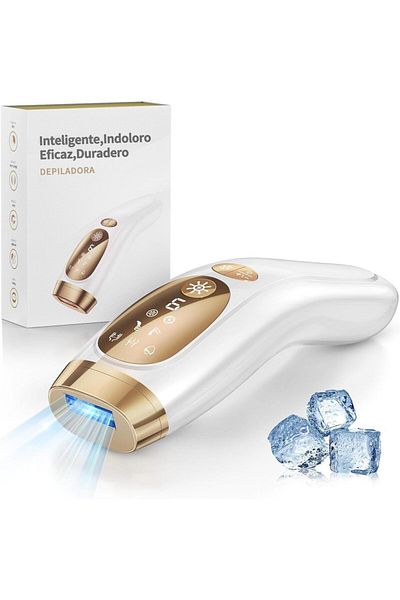 Choice Eu Plug White Laser Hair Removal 9 Levevls Unlimited Flash Ipl Hair Remover Ice Cooling Painless & L