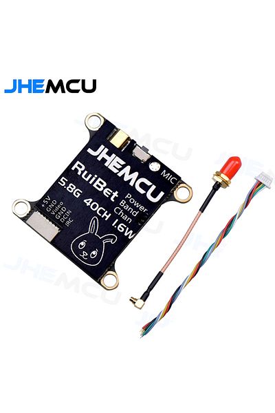 Choice JHEMCU RuiBet Tran-3016W 5.8G 40CH 1.6W PitMode 25mW 200mW 400mW 800mW 1600mW Adjustable VTX 2-6S...