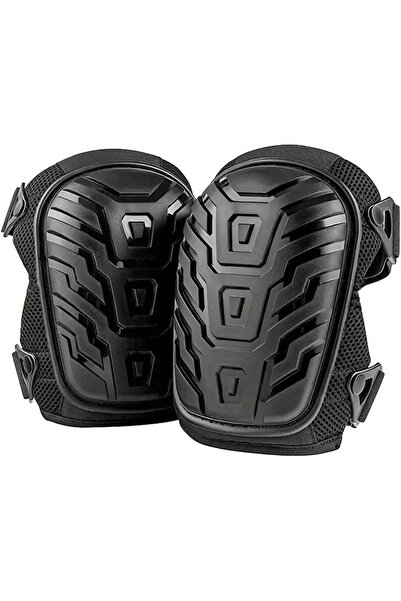 Choice وسادات ركبة احترافية سوداء للعمل، وسادات ركبة من الإسفنج المتين للبناء...