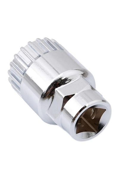 Choice 1pc New Mountain Bicycle Split Square Hole Spline Shaft Sleeve Repair Restore Axes Tools Bike Bottom