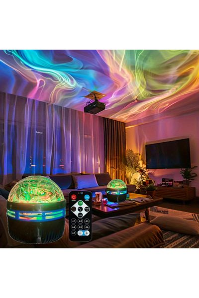 Choice Northern Lights Led Night Light Remote Starry Sky Light Rgb Galaxy Starry Sky Light Rgb 7modes Usb P