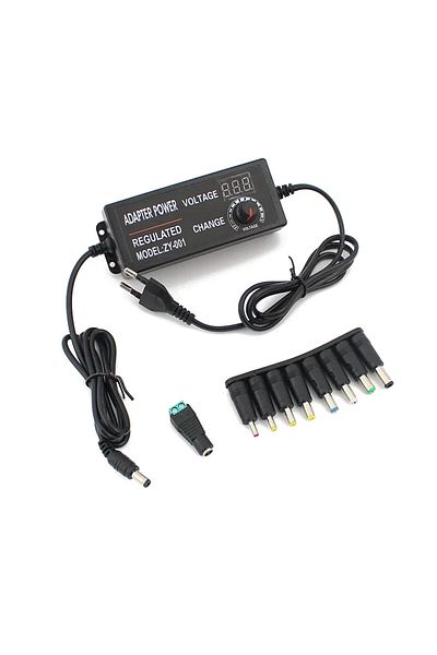 Choice Eu Adapter With 9 Plug Adjustable Adapter 3v-24v 3a Ac Dc Adjustable Power Supply Ac To Dc 220v 110v