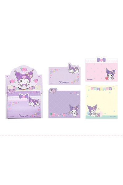 Choice 1 Sanrio Hello Kitty Sticky Notes Cartoon Kuromi Mymelody Cinnamoroll Student Stationery N Times Po.
