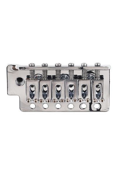 Choice Electric Guitar Bridge Tremolo System Set Chrome with 6mm whammy Bar Compatible for 6 String Stra...