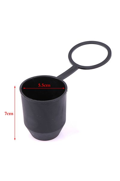 Choice 1pc Universal 50mm Auto Tow Bar Ball Cover Accessories Durable Black Cap Towing Hitch Caravan Car Tr