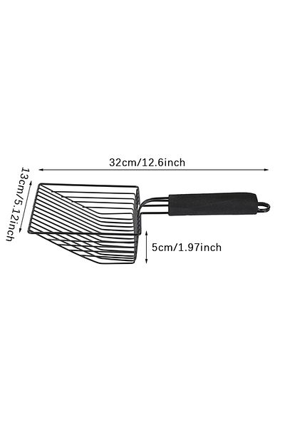 Choice Style 1 Cat Litter Scoop Metal Cat Litter Shovel Comfortable Handle Scoop For Cats Toilet Cleaning T