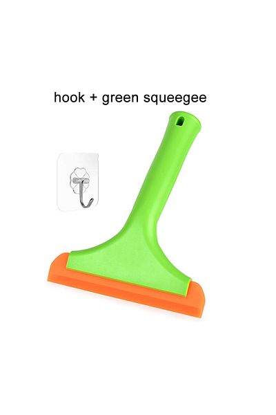 Choice Green With Hook Non-scratch Silicone Squeegee Car Wrap Tools Water Wiper Drying Blade Soft Window Sq