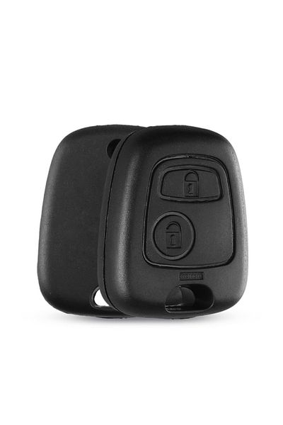 KEYYOU No Key Blade Replacement Car 2 Buttons Remote Control Key Fob Case Shell For Toyota Aygo Acce