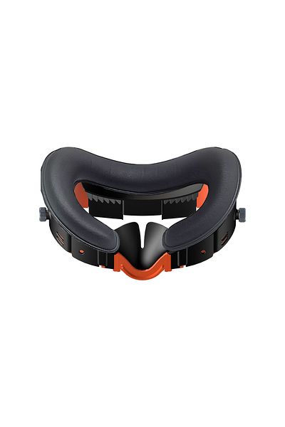 VRKOOBI Orange Adjustable Facial Replacement Pu Leather Foam Bracket For Meta Quest 3 Comfortable Interface