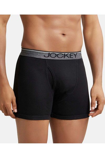 JOCKEY Mordern Classic Boxer 2Pcs Pck 8009-02 Black