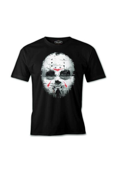 Lord T-Shirt Jason Voorhees - Horror House Siyah Erkek Tshirt