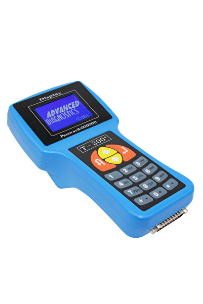 Choice T300 Key Programmer T300 Auto V23.9 Car Key Maker T300 Code Programmer Blue/Black English/Spanish