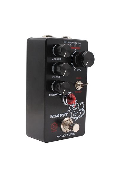 Choice MOSKY King Rat Guitar Effects Fuzz Distortion Electric Guitar Effects 4 Selector Buttons for Guit...