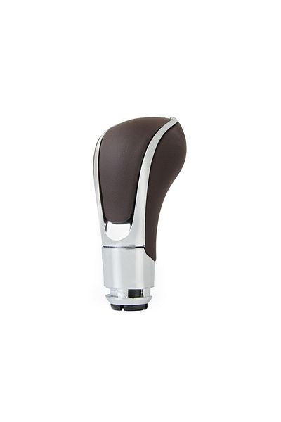 PQY Brown Automatic Gear Shift Knob Shifter Knob Lever Stick For Gm/buick Regal For Opel/vauxhall Insign