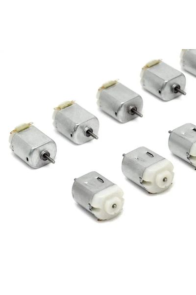 AOKIN 10 Pcs 10pcs 130 Micro Dc Motor 3v-6v 8000rpm Miniature Electric Motor Four-wheel Motor Small Diy To