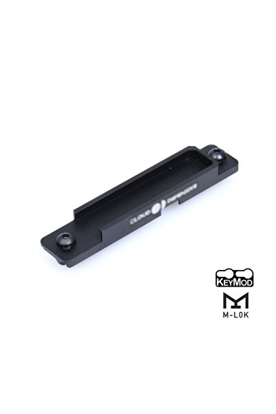 Choice فتحة تركيب مفتاح التحكم عن بعد التكتيكي BK LOGO WADSN M-LOK Rail CNC M...