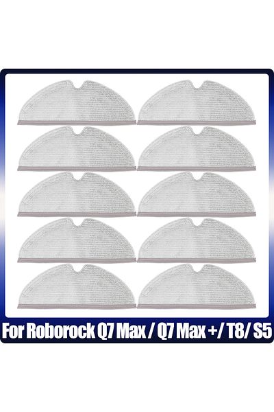 Choice Mop Cloth Accessories For Xiaomi Roborock Q7 Max / Q7 Max+ / T8 S5 Robot Vacuum Cleaner Replaceme...