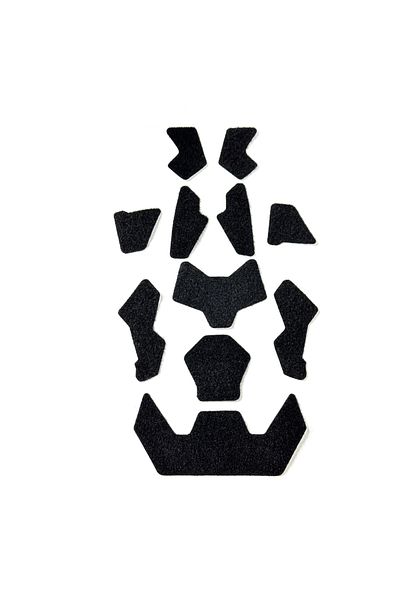 Choice Black 11pcs Fast Helmet Magic Sticker Airsoft Helmet Patches Hook And Loop Sticky For Fast Tactical
