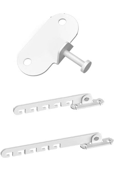 Choice 16.5cm white Window Locks Child Safety Window Support Hook Latches Adjustable Limiter Latch Security