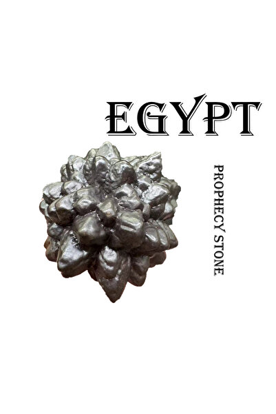 Choice 35-40mm black 1pc Selected Natural Egyptian Prophecy Stone, Meteorite,...