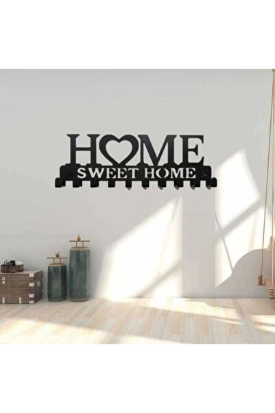 Choice حامل مفاتيح أسود M، حامل مفاتيح، خطافات، منظم، رف، حامل مفاتيح، مثبت ع...