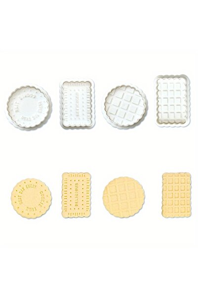 Choice قوالب بسكويت الوافل البيضاء، قوالب بسكويت ثلاثية الأبعاد، قوالب بسكويت...