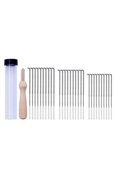 Choice Needles Tool Set1 Miusie 1-30 Pcs Wool Felt Needle Felt Needle Felting Starter Kit Felting Needles F
