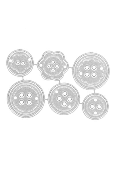 Choice Dc-2852 Button Metal Cutting Dies Stencils Diy Scrapbooking Album Paper Card Stencils Die