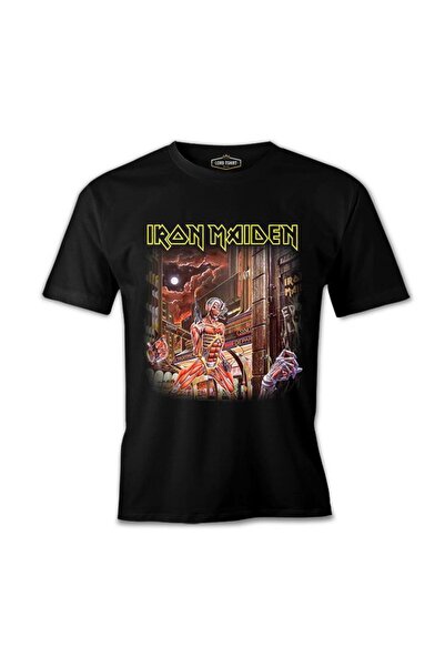 Lord T-Shirt Iron Maiden - Somewhere In Time Siyah Erkek Tshirt