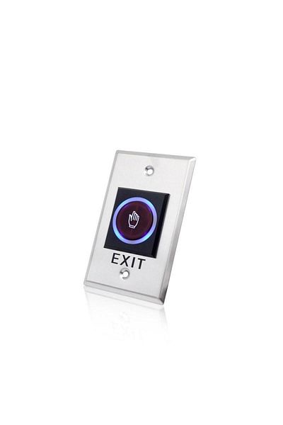 Asia-Teco Gh70b Infrared Induction No Touch Exit Button Release Switch Opener No Com Nc Led Light For Door Acc