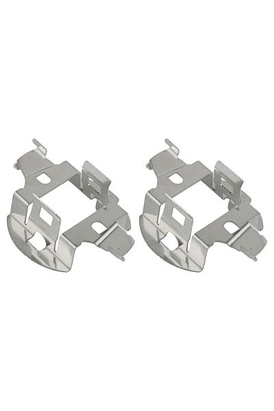 Choice 2pcs H7 HID Headlight Bulb Light Retainer Clip Adapter Holder For BMW For Mercedes Car Lamp Bulbs...