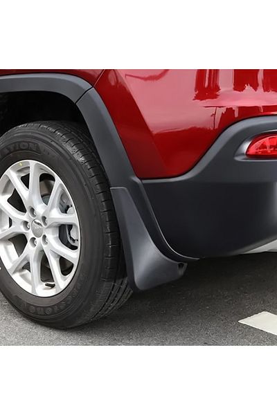 Choice 4Pcs Car Front Back Mudflaps Splash Guards Mud Flap Mudguards Fender Cover for Jeep Renegade 2014...