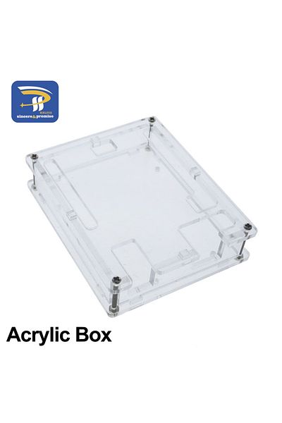 Choice Acrylic Case Black Abs Plastic Case Acrylic Shell Transparent Box For Arduino (doesn't Include Uno R