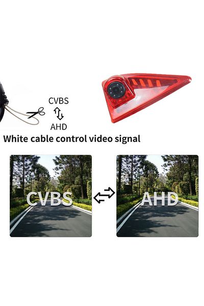 Choice 12v Brake Light Camera Ahd Car Brake Light Rear View Reverse Camera For Nissan Nv400 Renault Master