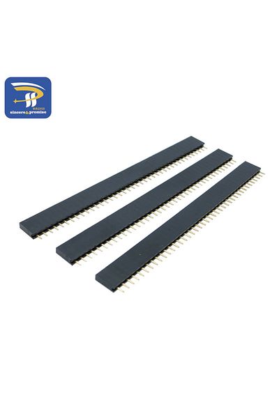 Choice 20pcs/lot 40Pin 1x40 Single Row Male and Female 2.54 Breakable Pin Header PCB JST Connector Strip...