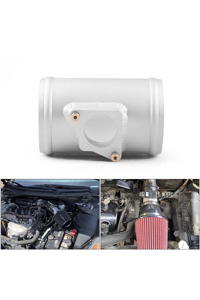 Choice 76mm Air Flow Sensor Adapter Intake Meter Mount Base Air Flow Adapter for TOYOTA MAZDA 3 6 For SU...