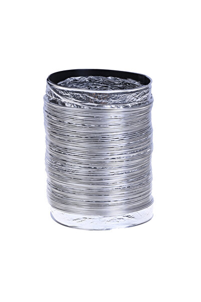 Choice New 4 Inch 100mm Ventilator Pipe PVC Aluminum Tube Air Ventilation Pipe Hose Flexible Exhaust Duc...