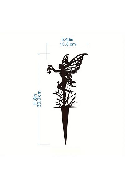 Choice Ty3148-03 Garden Fairy Metal Outdoor Decor For Your Patio And Lawn